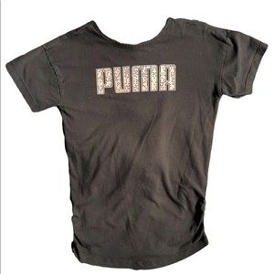 Puma girls black long top